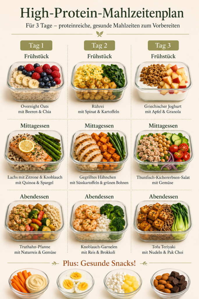 High Protein Meal Prep Plan
