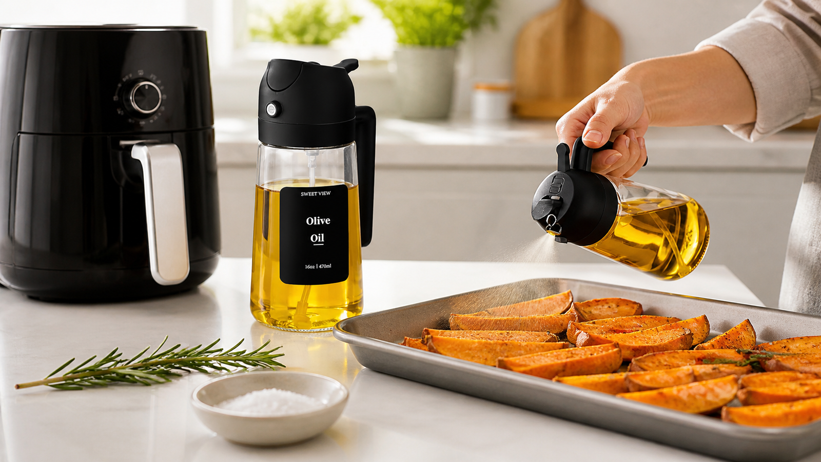 Öl Sprühflasche Küche