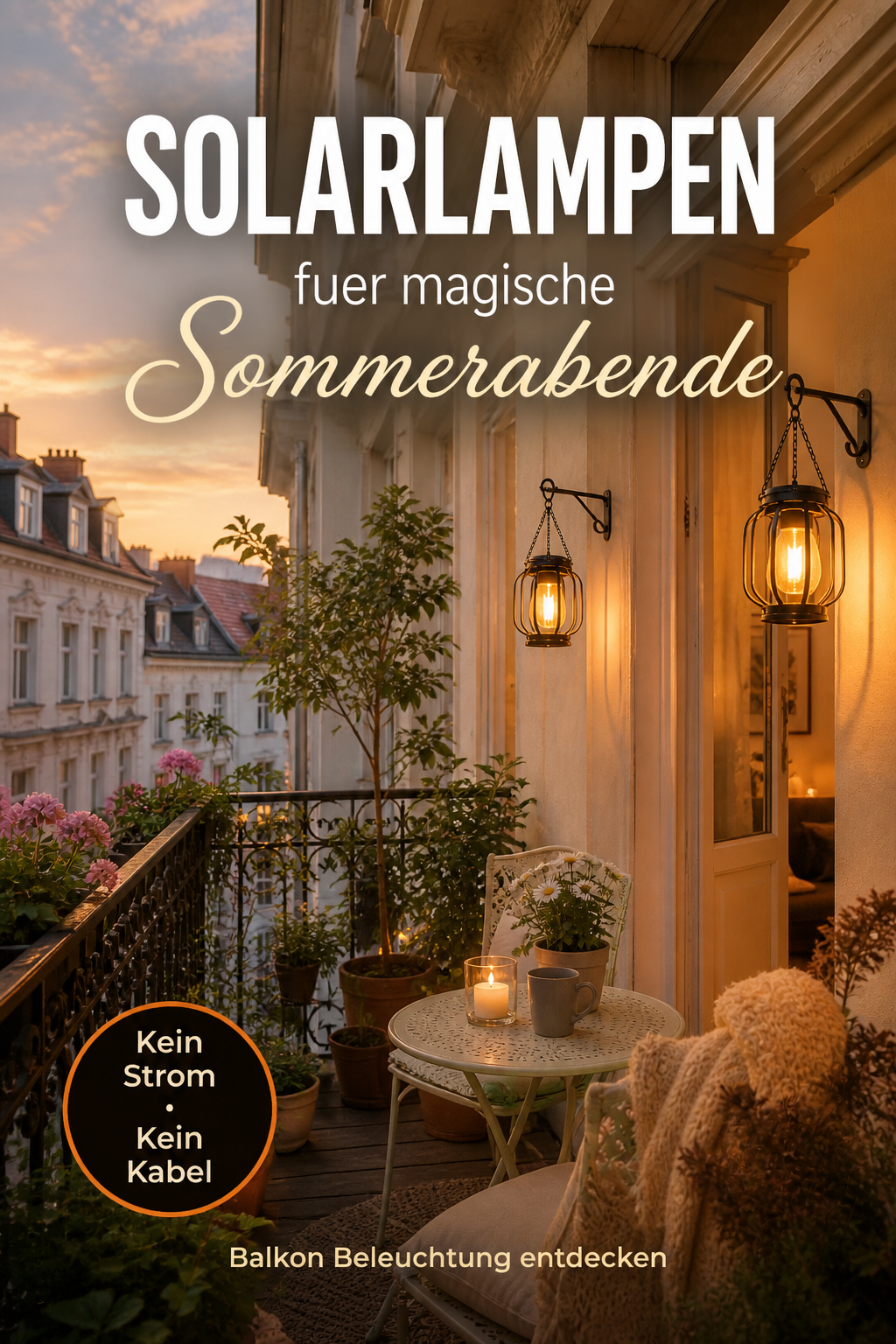 BUCASA Solarlampen LED Gluehbirne wasserdicht fuer Garten und Balkon